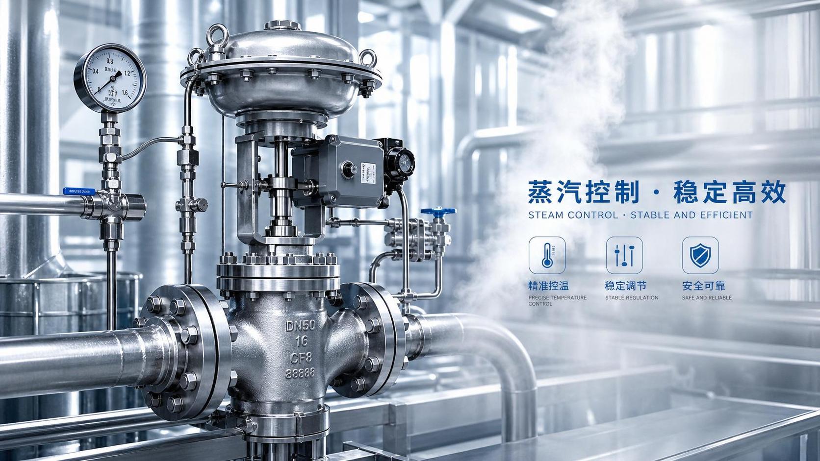 How to Select Process Control Valves for Steam Service