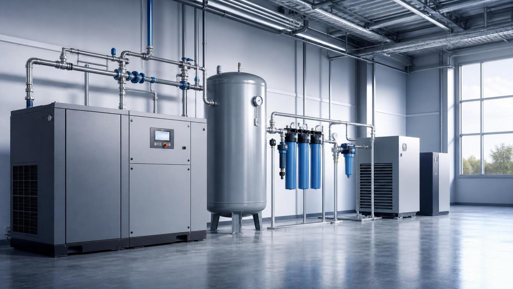 Compressed Air Systems Efficiency: How to Cut Energy Waste and Operating Costs