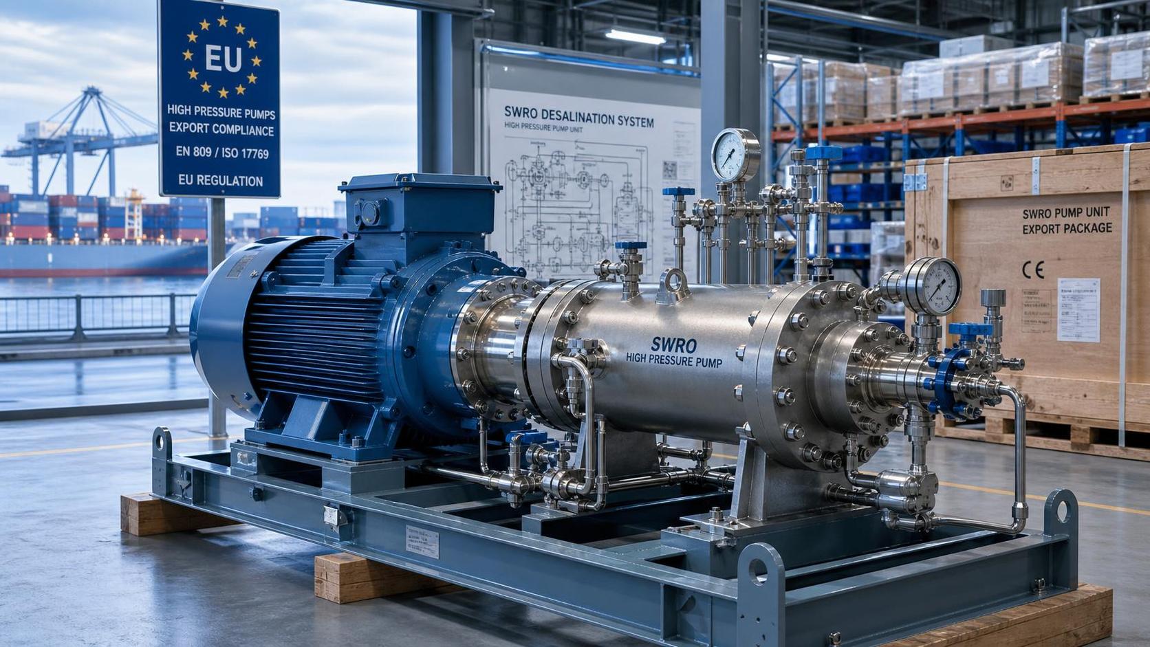 EU Rule Takes Effect for SWRO High-Pressure Pumps