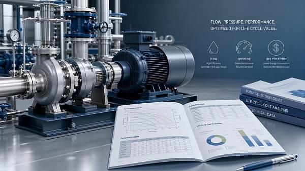 How to Evaluate an Industrial Pump Sets Supplier for Flow, Pressure, and Lifecycle Cost