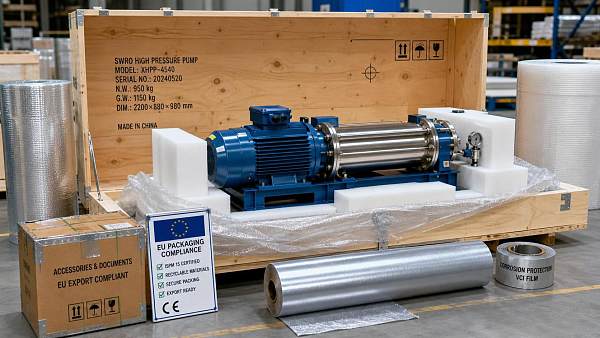 EU PPWR Takes Effect for SWRO Pump Packaging