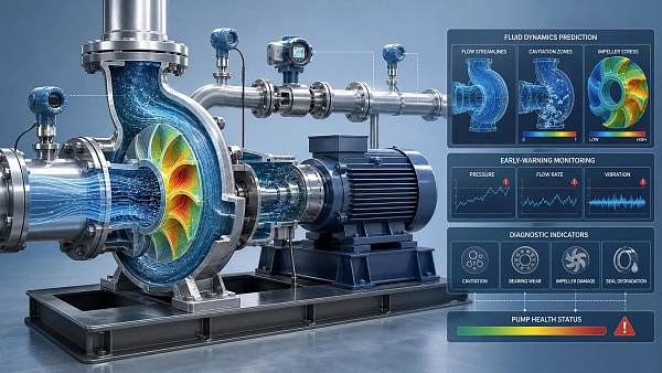 How Fluid Dynamics Predictive Analytics Improves Pump Failure Forecasting