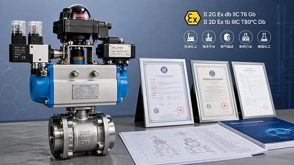 How to verify certification requirements for explosion proof pneumatic valves