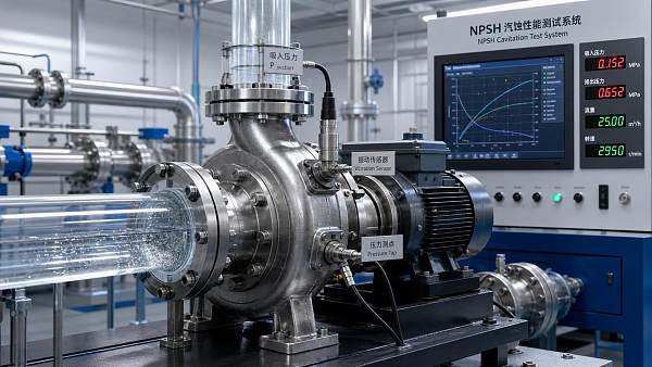 Which pump cavitation test methods best reveal NPSH margin?