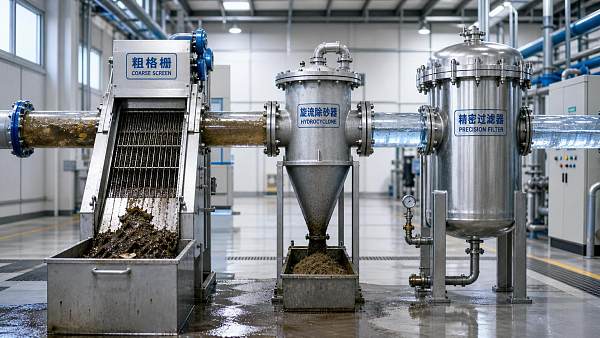 How solids removal equipment affects filter maintenance intervals
