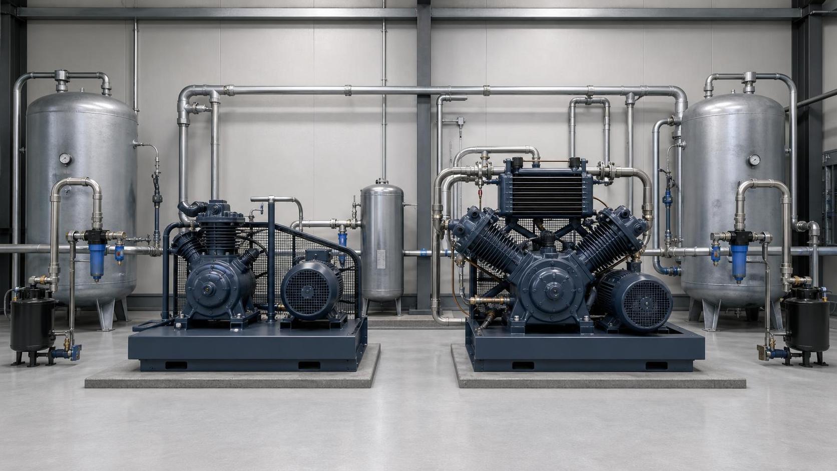 What is the difference between a single stage and a two stage air compressor?