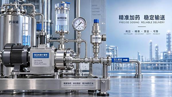 How to size plunger pumps for high pressure dosing accurately