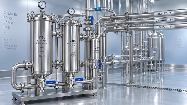 When stainless steel separation equipment is the right choice for hygienic processes