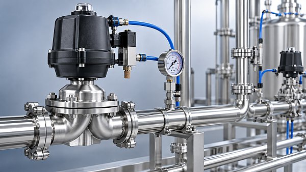 Which valve technology standards apply to pneumatic diaphragm valves?
