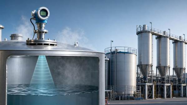 How radar level sensors reduce tank gauging errors