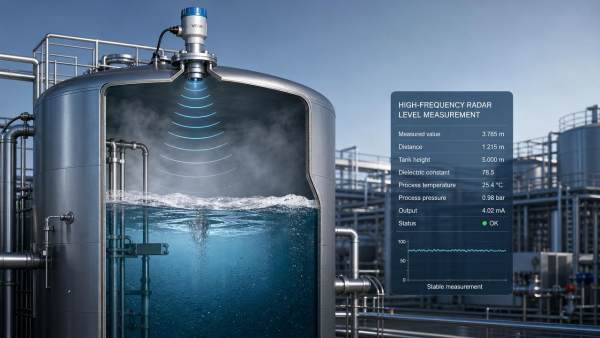 What high-frequency radar reveals in harsh process tanks