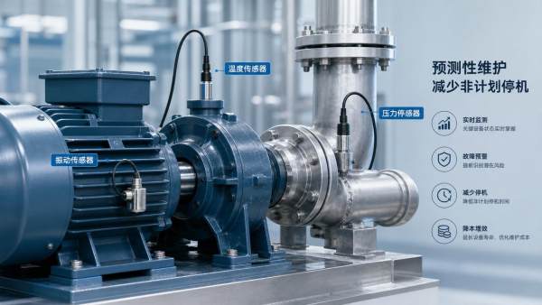 How predictive maintenance sensors cut unplanned downtime