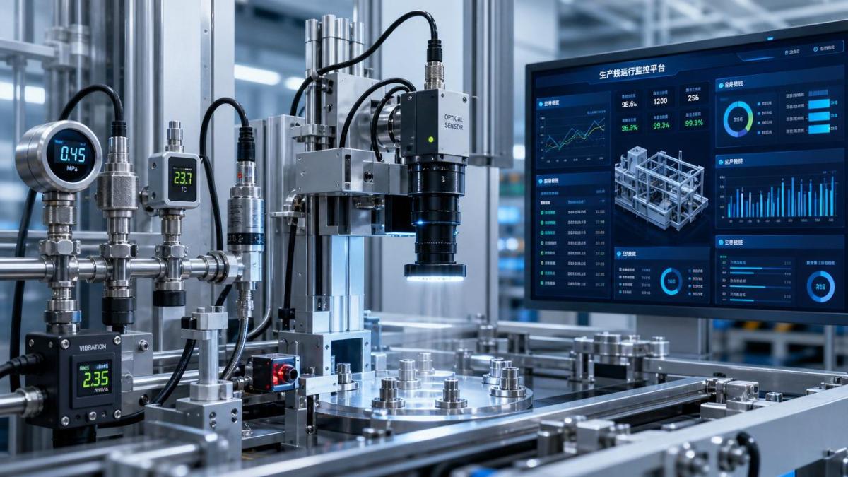 How smart manufacturing sensors improve uptime and traceability