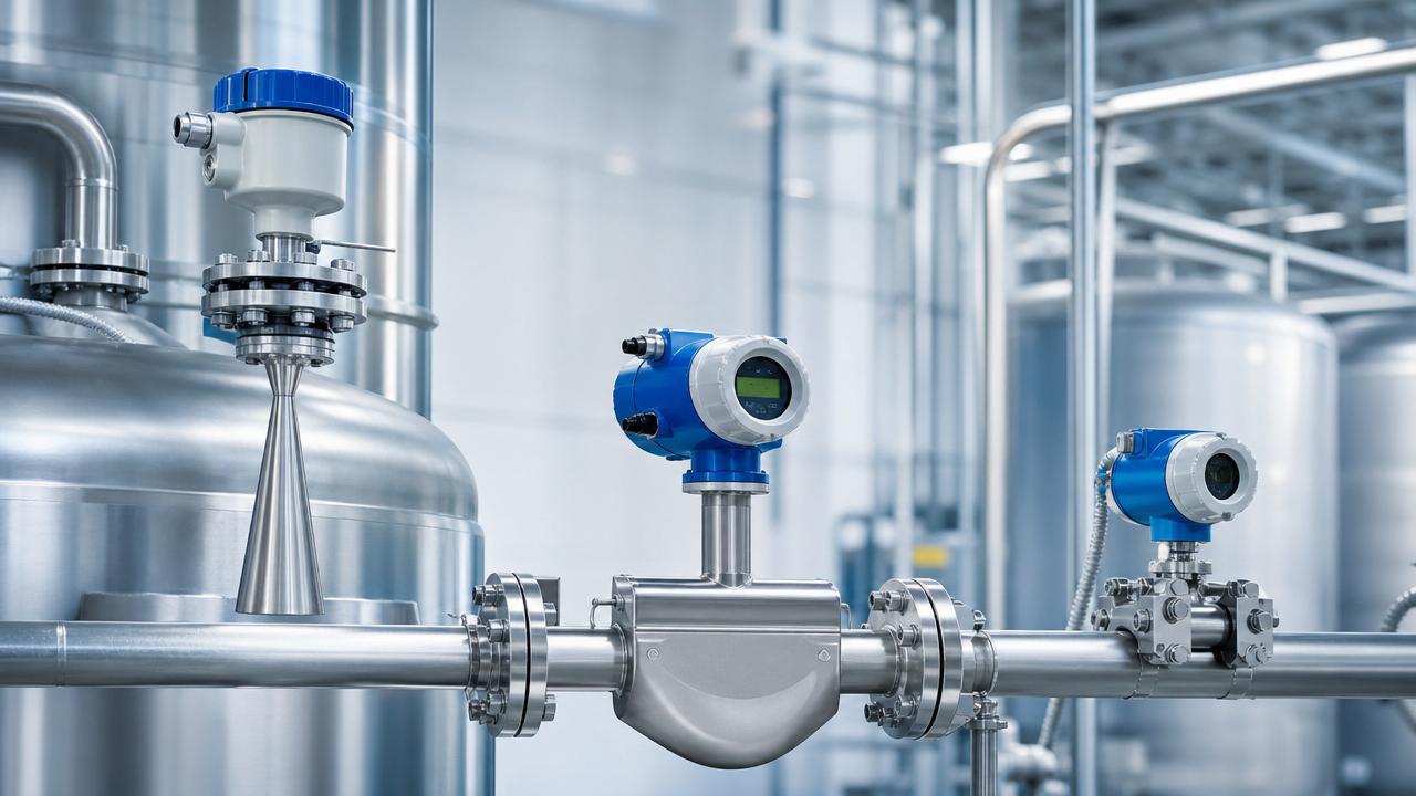 Process Industry Measurement: Key Instruments for Level, Flow, and Pressure