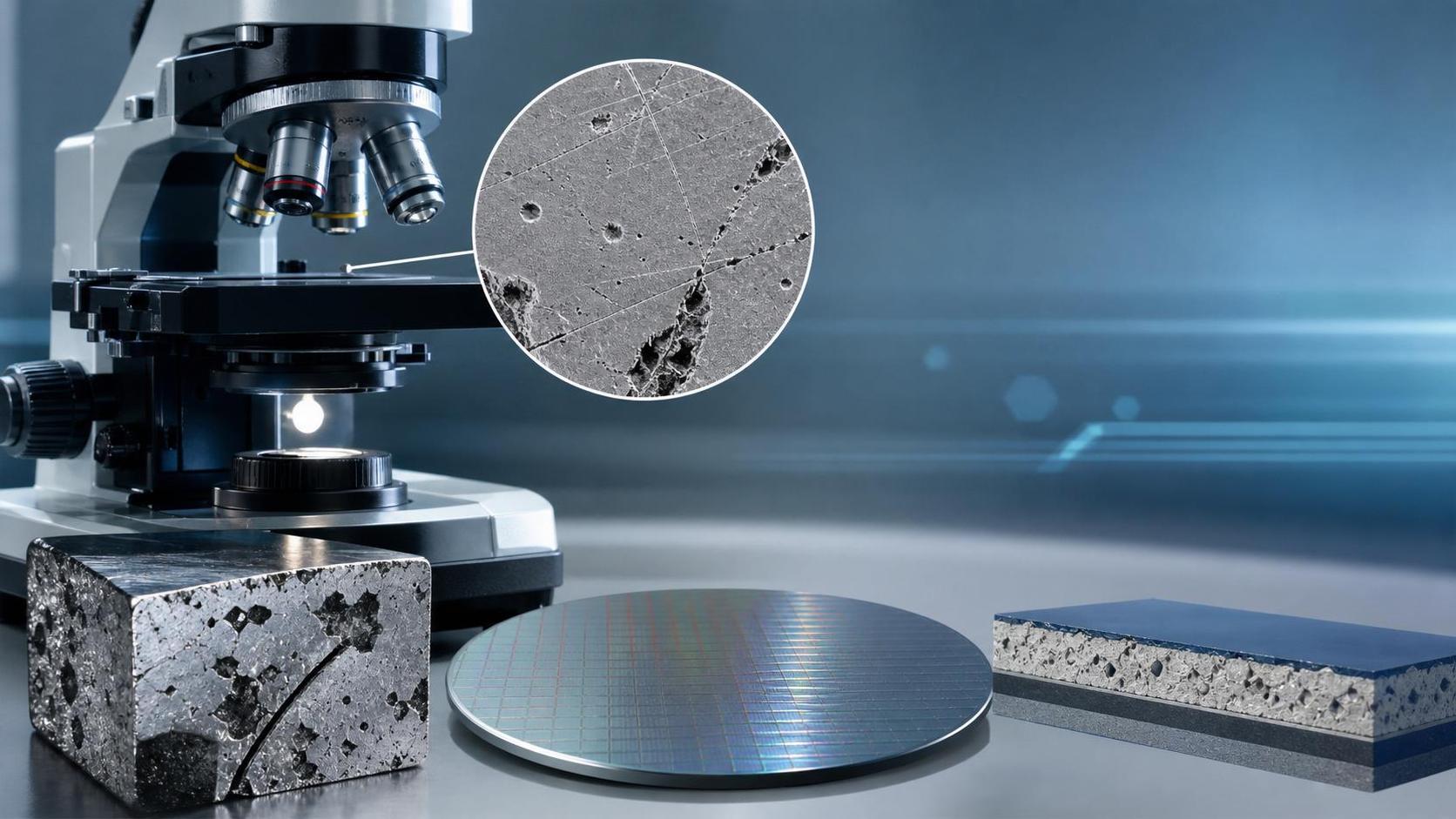 Optical Microscopy Applications: Which Materials and Defects Can It Reveal?