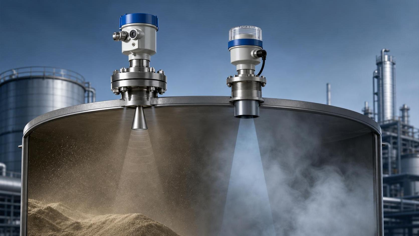 80GHz Radar Level Sensors vs Ultrasonic: Which Is Better for Dusty or Steamy Tanks?