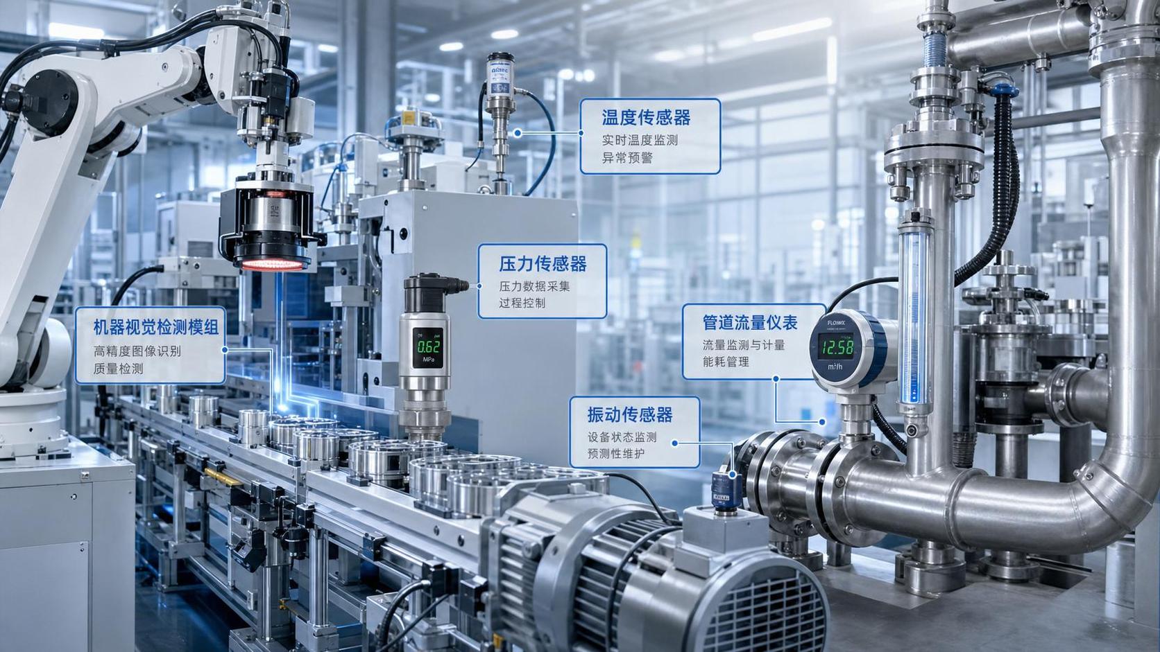 Industry 4.0 Sensors for Smart Factory: Key Types and Integration Points Explained