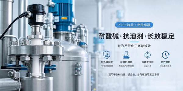 How to Choose PTFE Coated Corrosion Resistant Sensors for Acid and Solvent Service