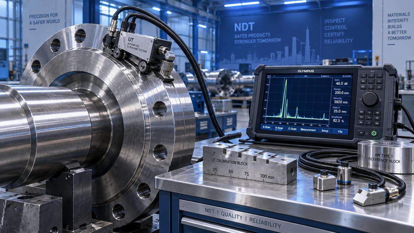Ultrasonic Testing for Forgings: Acceptance Criteria, Coverage, and Calibration Controls