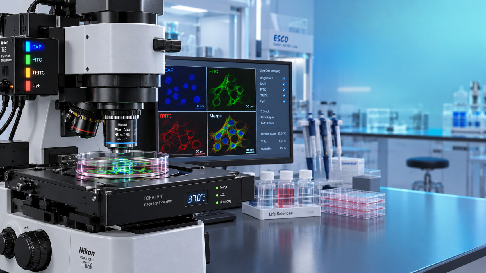 Biological Optical Microscopy: Choosing Contrast Methods for Live-Cell Imaging