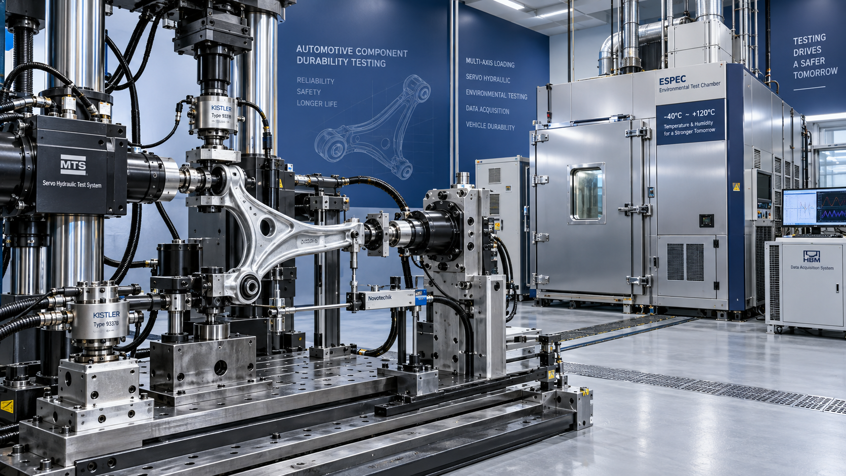 Selecting Fatigue Durability Testing Equipment for Automotive Components