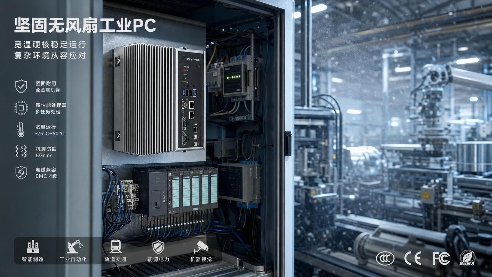 Industrial PCs vs Standard PCs: What Matters on the Factory Floor