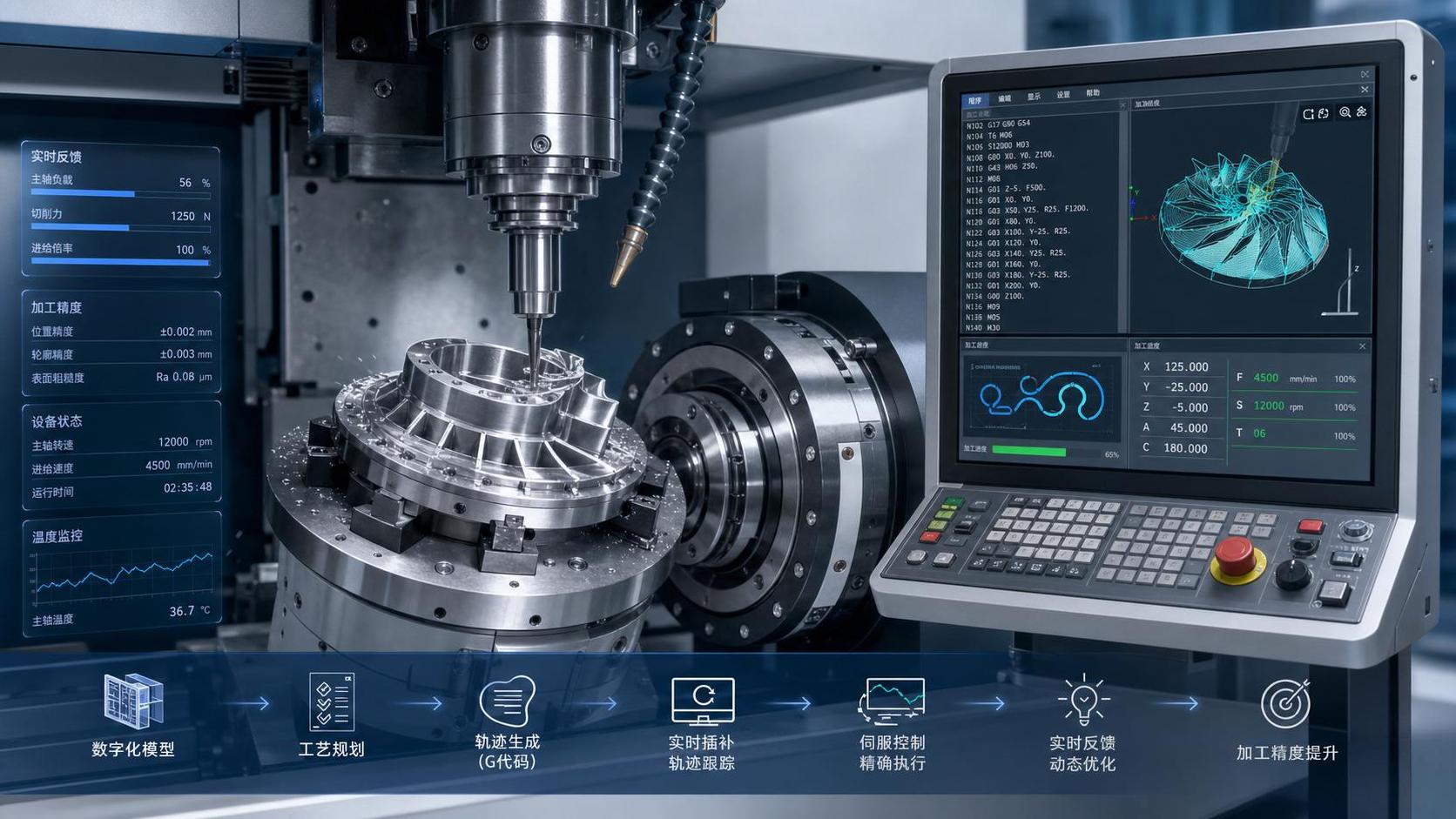 CNC Control Software: Key Features That Improve Machining Accuracy CNC Control Software: Key Features That Improve Machining Accuracy