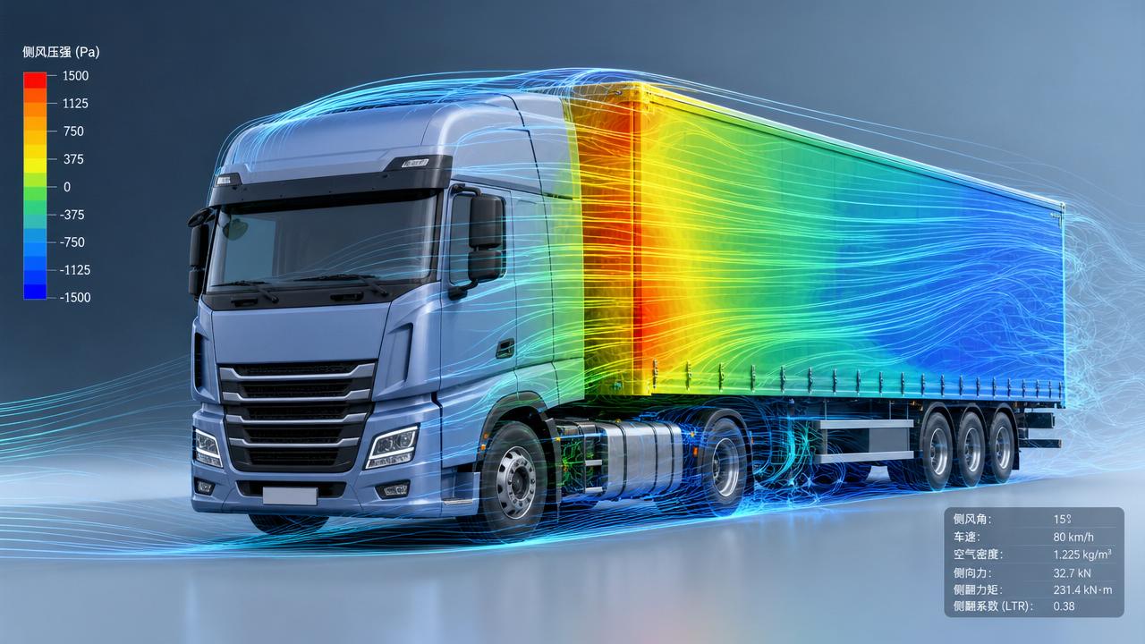 CFD simulations help spot rollover risk before prototypes exist