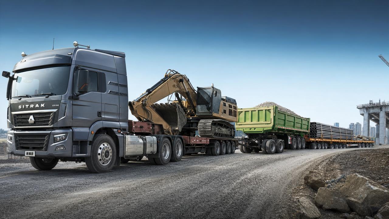 How to Choose Semi-Trailers for Construction: Payload, Terrain, and Site Access Explained