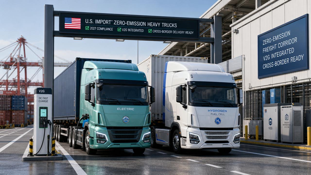 EPA Sets 2027 V2G Module Rule for Imported Heavy ZEVs