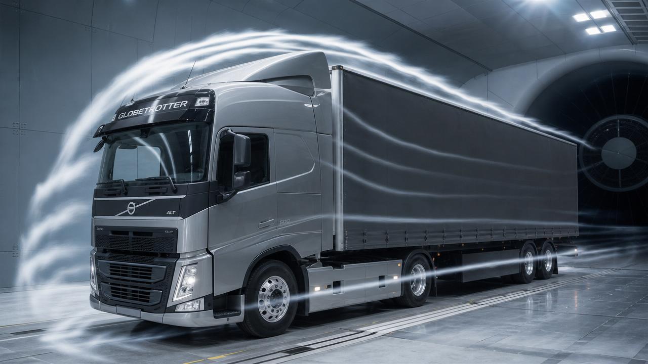 What Truck Wind Tunnel Design Tests Reveal About Drag, Stability, and Fuel Use