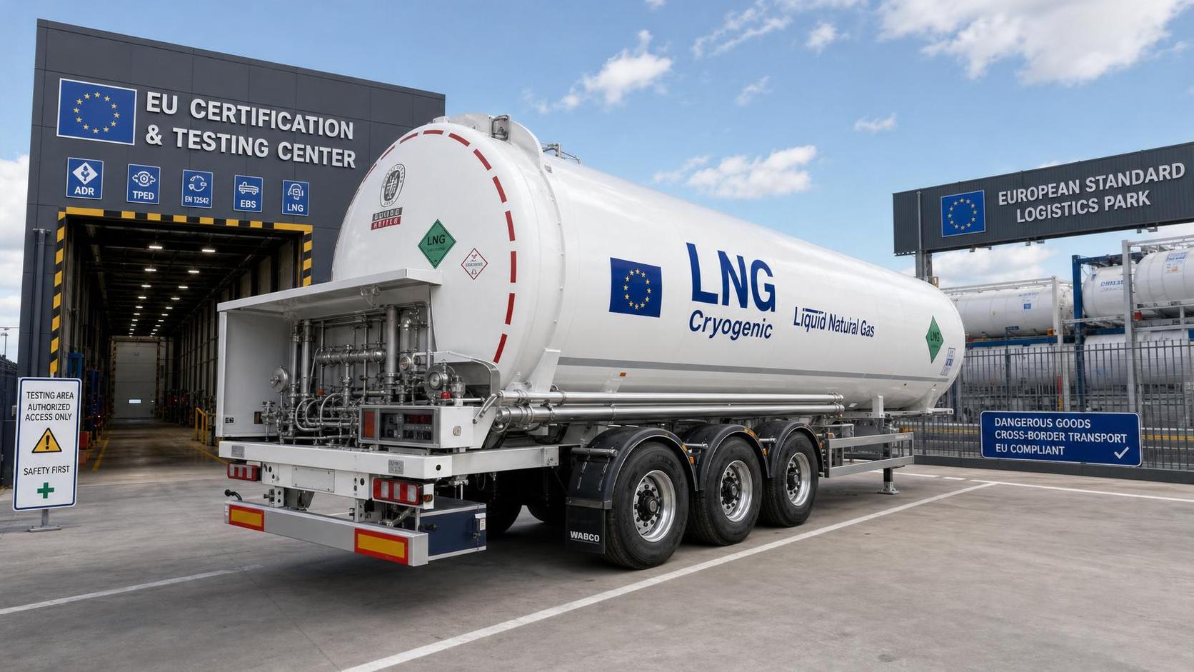 EU ADR 2025 Mandates Anti-Slosh Approval for LNG Tanker Trailers