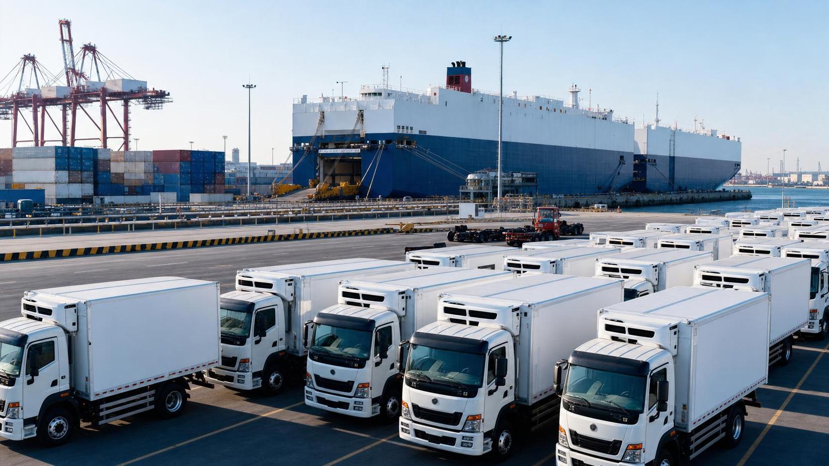 Shanghai Port Ro-Ro Capacity Tightens as EV Truck Lead Times Pass 45 Days