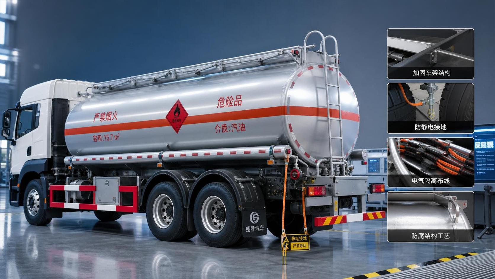 How to Choose an Explosion Proof Chassis Manufacturer for Hazardous-Duty Tankers