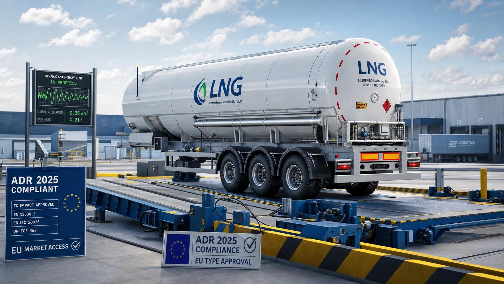 EU Enforces ADR 2025 LNG Trailer Anti-Slosh Certification