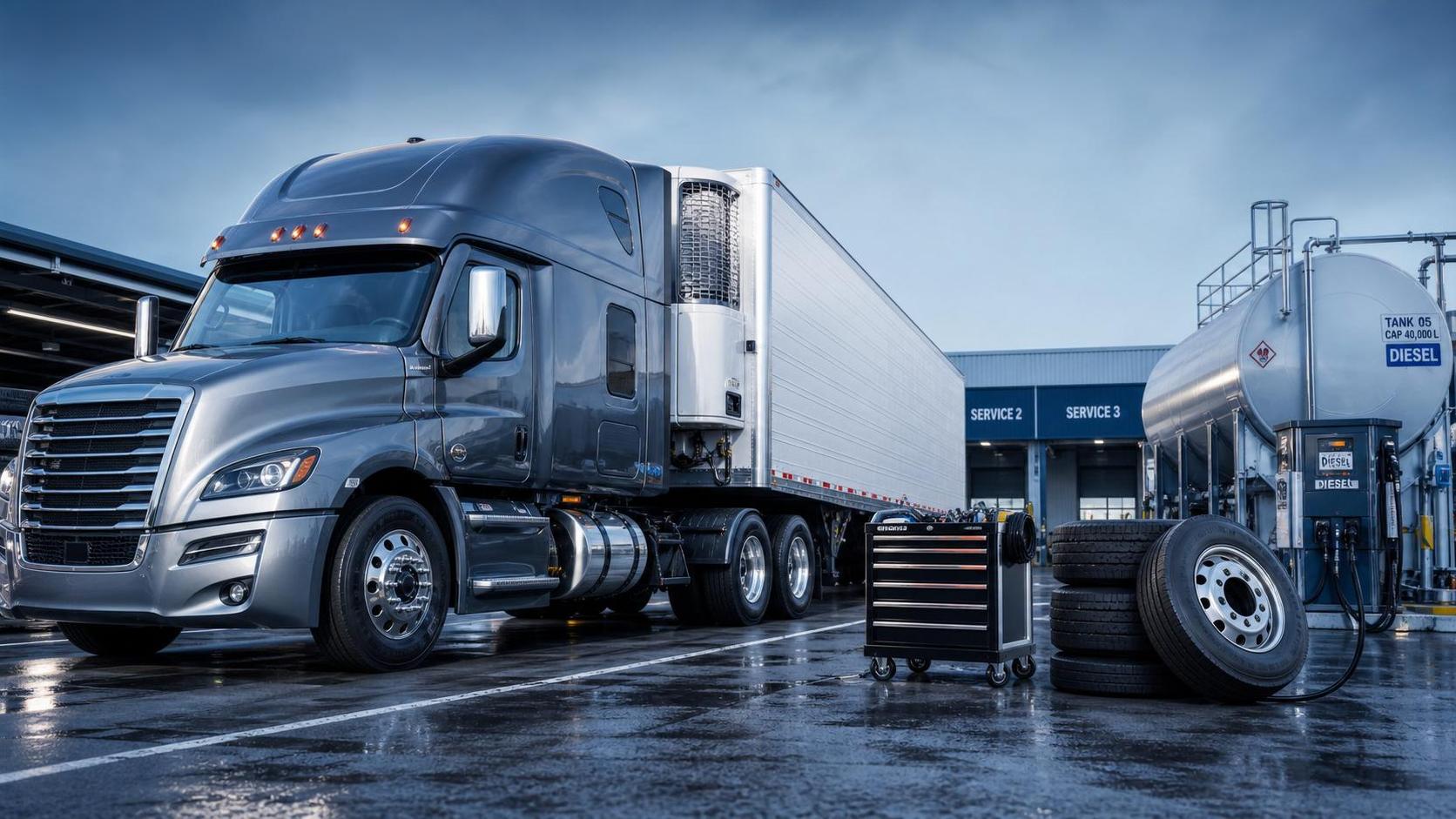 Commercial Vehicle Operating Costs Breakdown: Fuel, Maintenance, Tires, and Downtime