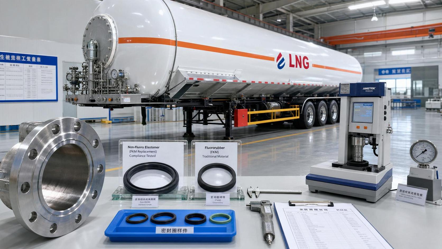 EU Rule Bars Fluoropolymer Seals in LNG Tanker Trailers