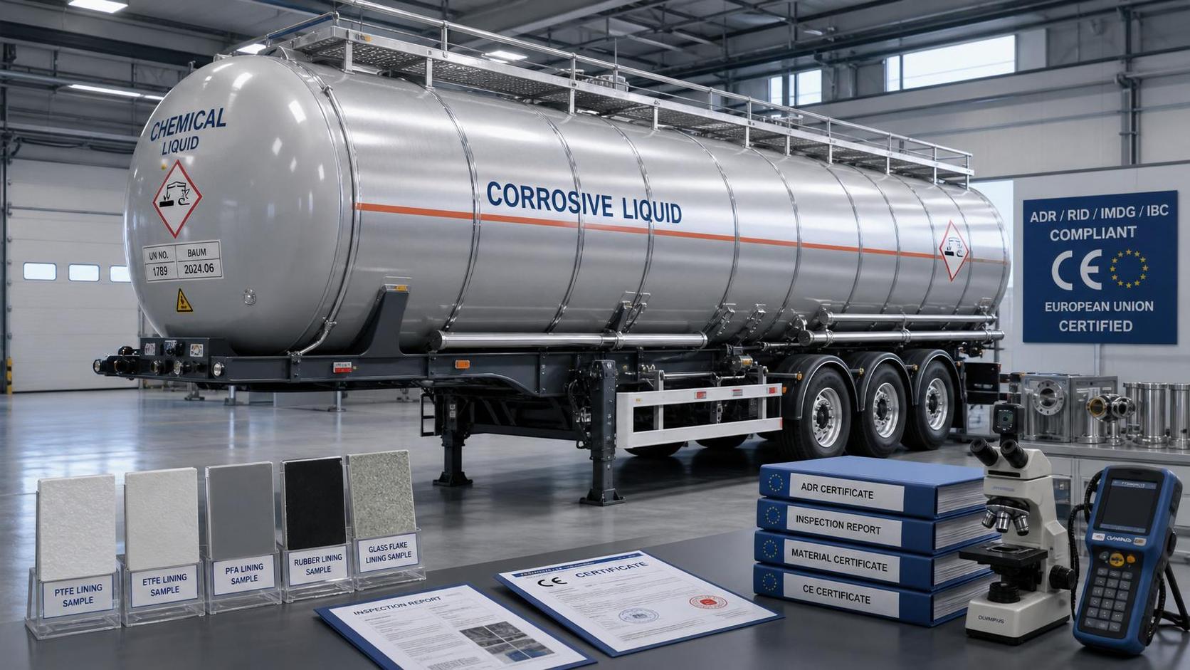 EU ADR 2026 Tightens Coating Certification for Corrosive Chemical Tankers