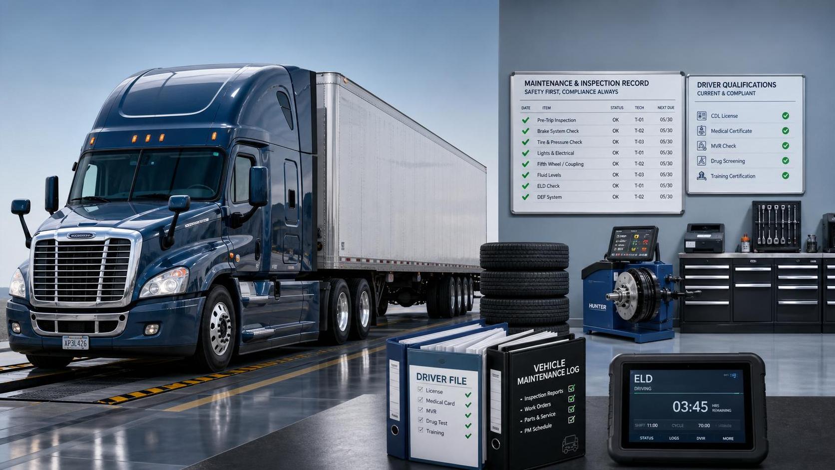 Commercial Fleet Safety Compliance Checklist: Key FMCSA, Driver, and Maintenance Requirements
