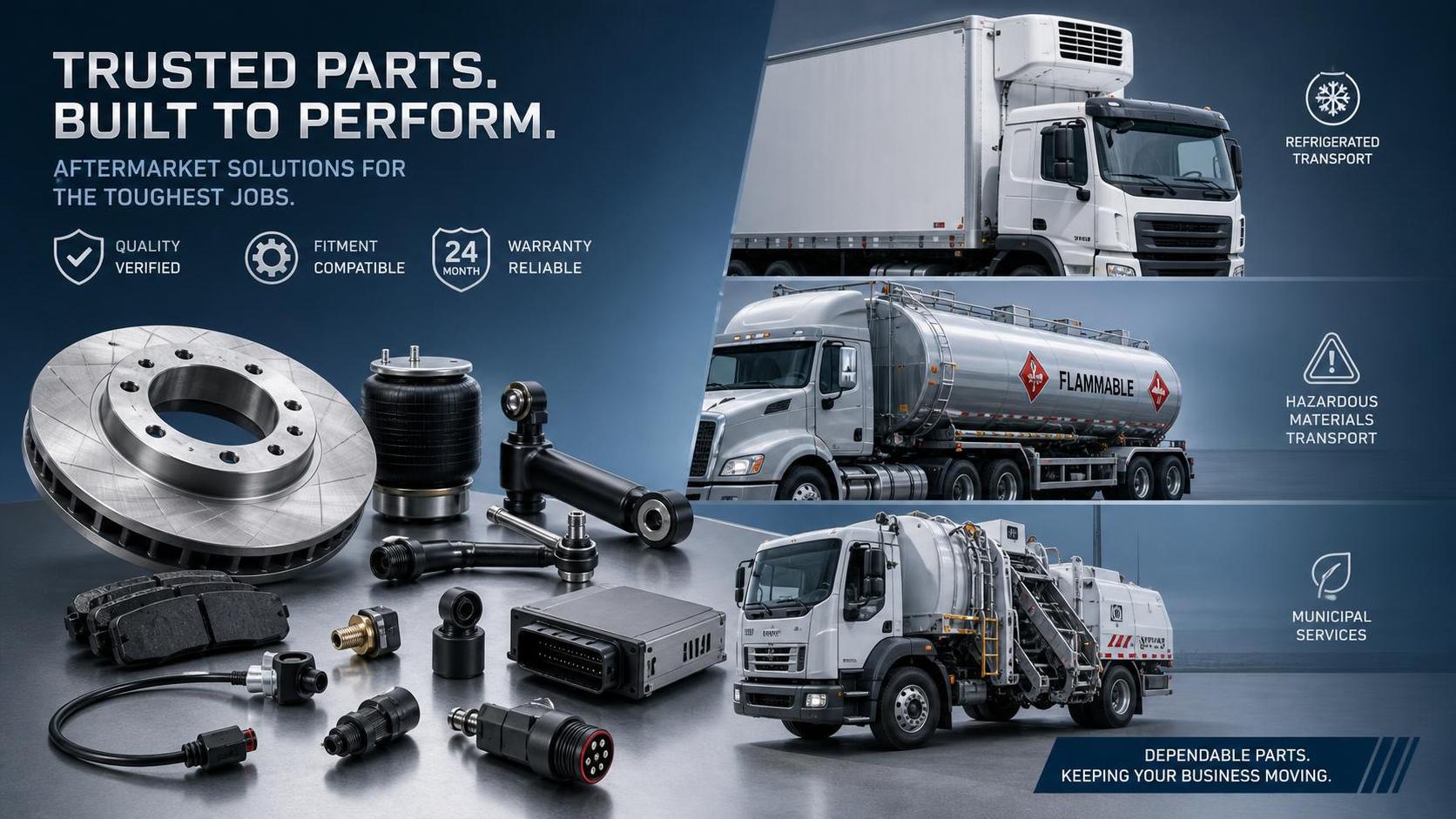 Heavy Truck Aftermarket Parts: How to Judge Quality, Fitment, and Warranty Before Buying