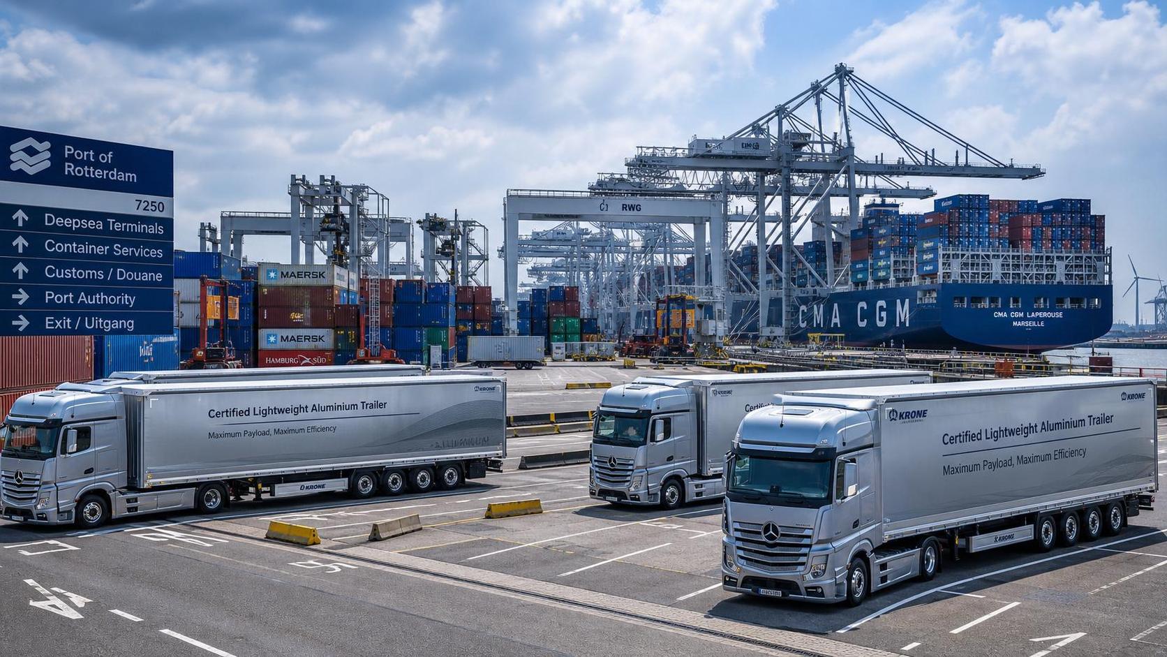 Rotterdam Port Ties Berthing Priority to Lightweight Certification