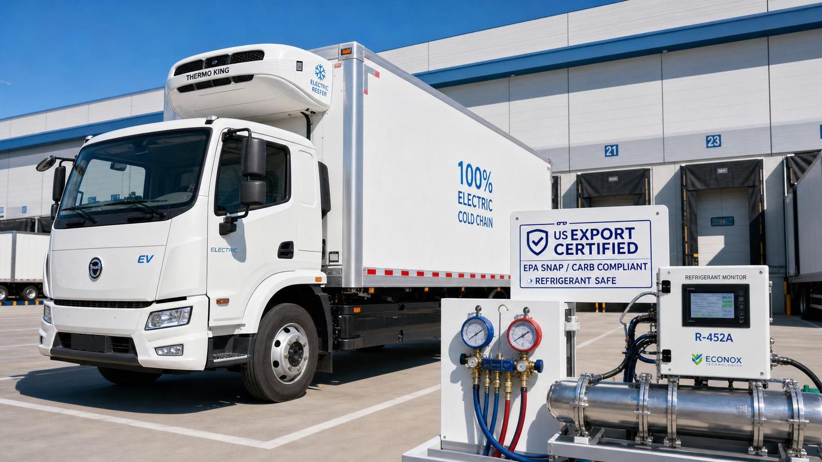 EPA Rule Takes Effect for EV Cold Chain Trucks