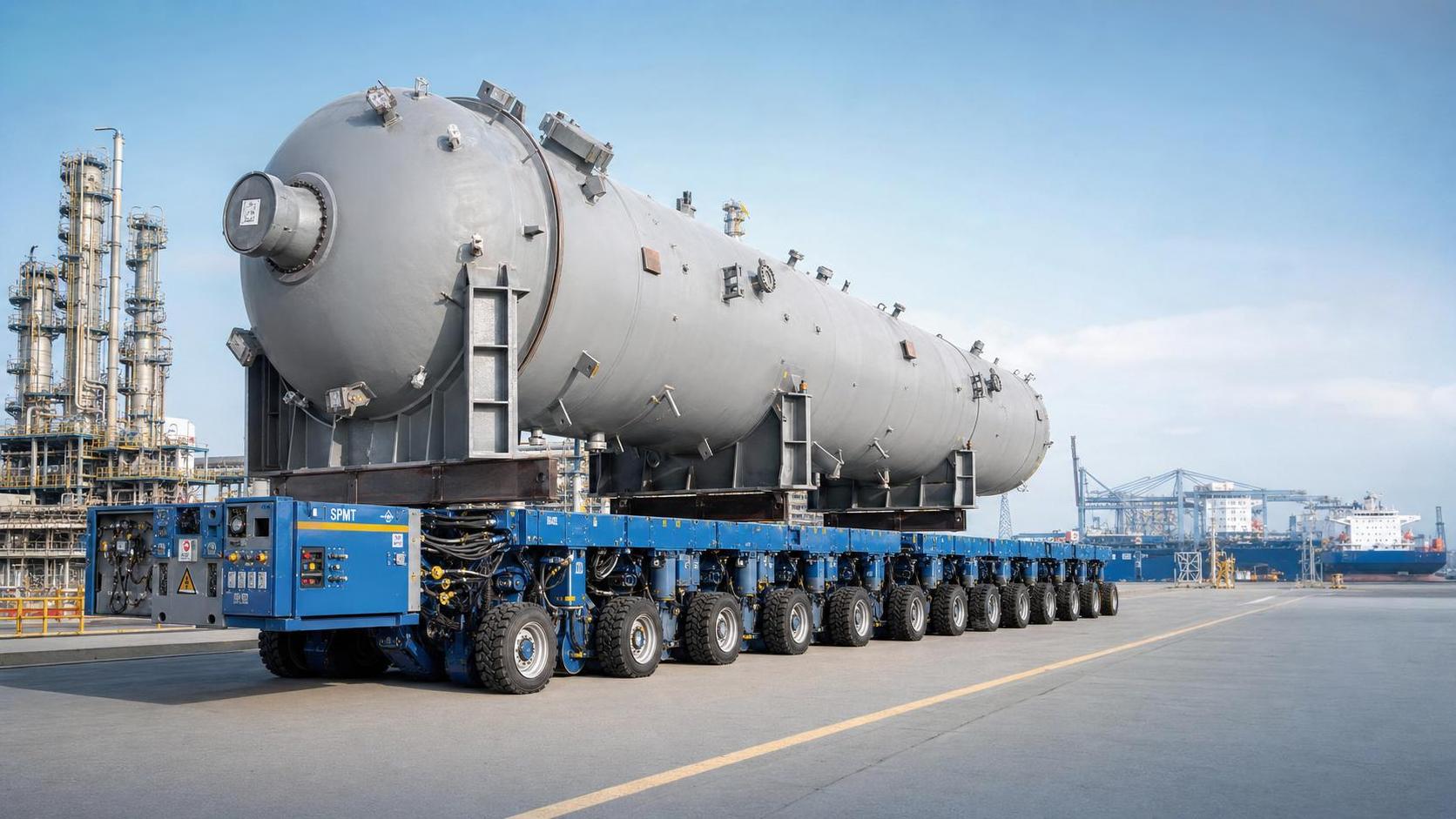 Heavy Lift Modular Transport Explained: When SPMT Systems Fit Oversized Projects Best