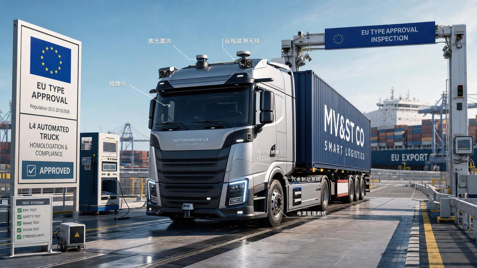 ECE R155 Revision 4 Brings L4 Trucks Into EU Type Approval