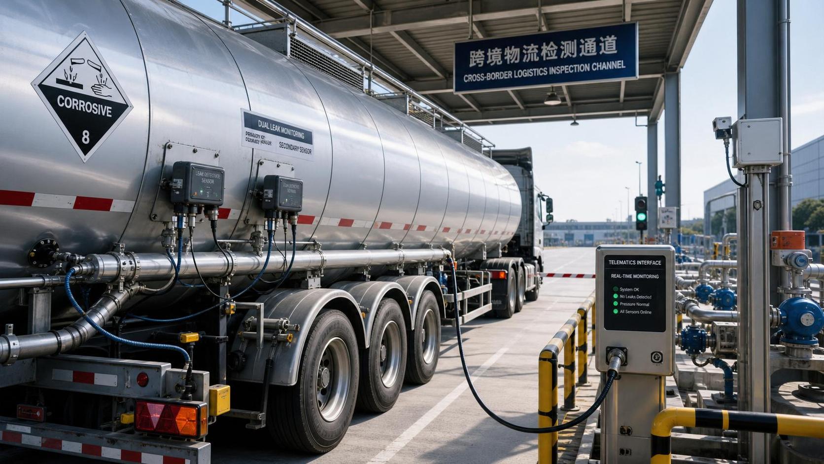 DOT Orders Dual Leak Sensors for Corrosive Tankers