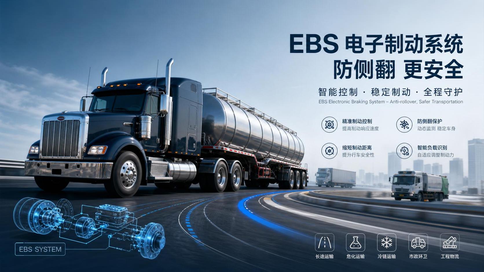 EBS Anti-Rollover in the USA: What Fleets Need to Know About Compliance and Stability