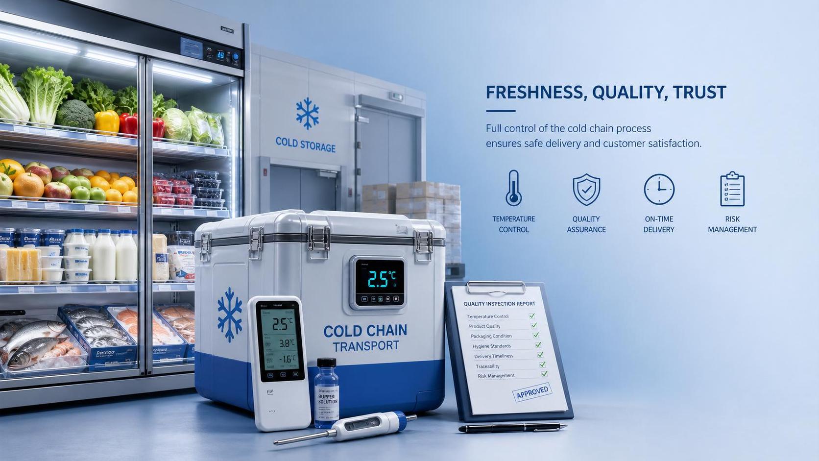 How to Evaluate Fresh Food Suppliers for Cold Chain Quality, Lead Times, and Risk