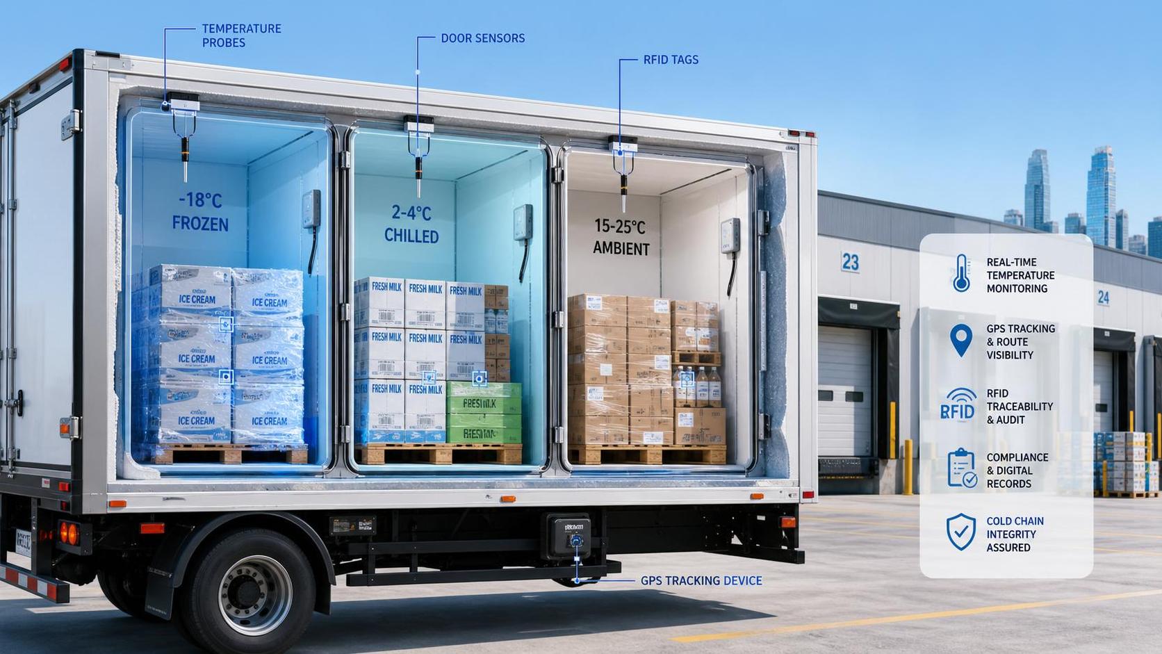 Cold Chain Traceability for Multi-Temp Delivery: Data Points, Sensors, and Audit Risks