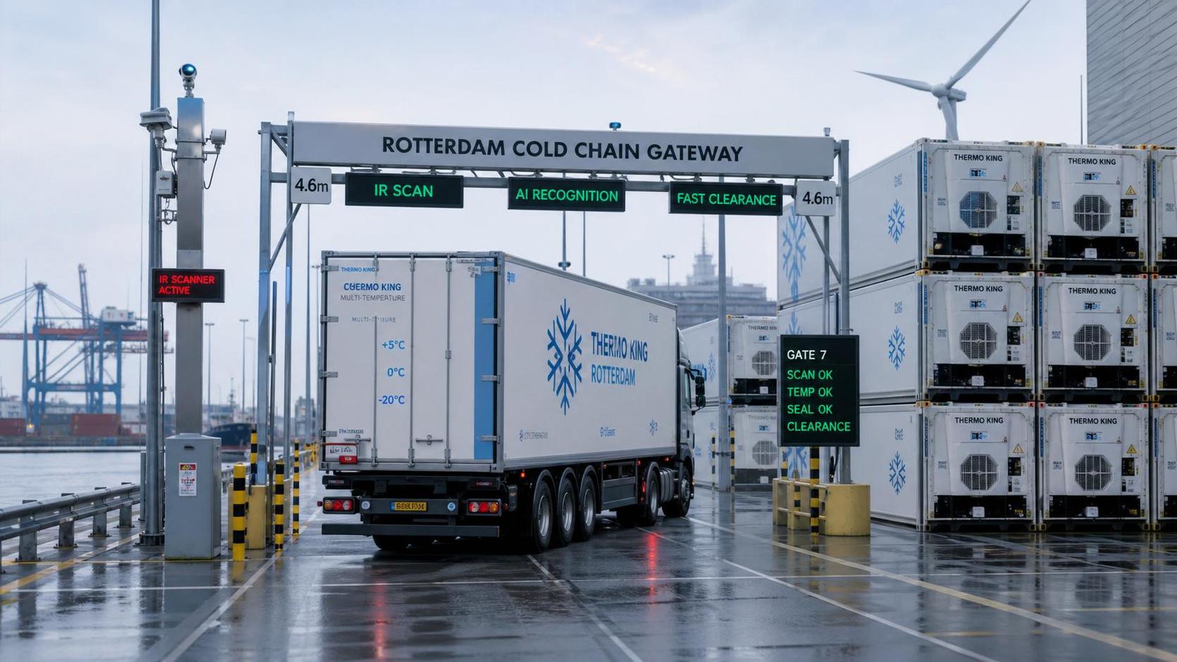 Rotterdam Opens Fast Gate for Multi-temp Reefers