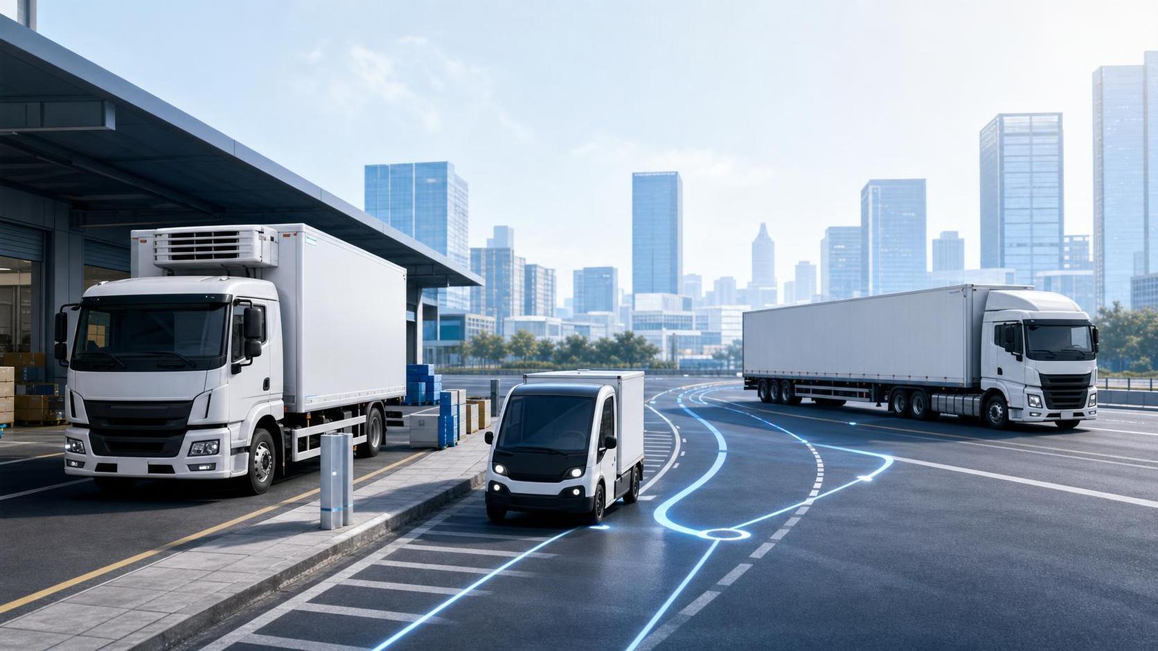 How to Reduce Urban Freight Congestion: Route Planning, Delivery Windows, and Fleet Mix